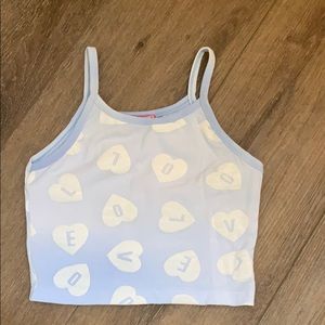 Love (Girls 6) Crop Top